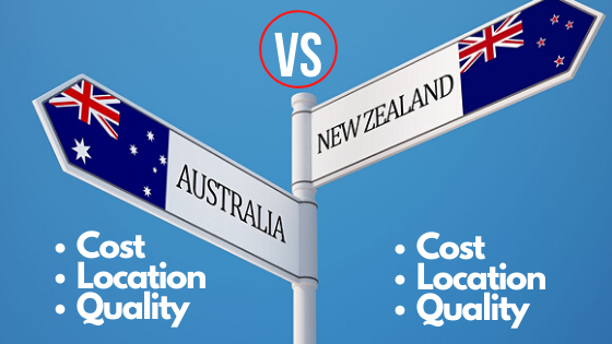 Study in Australia vs Study in New Zealand