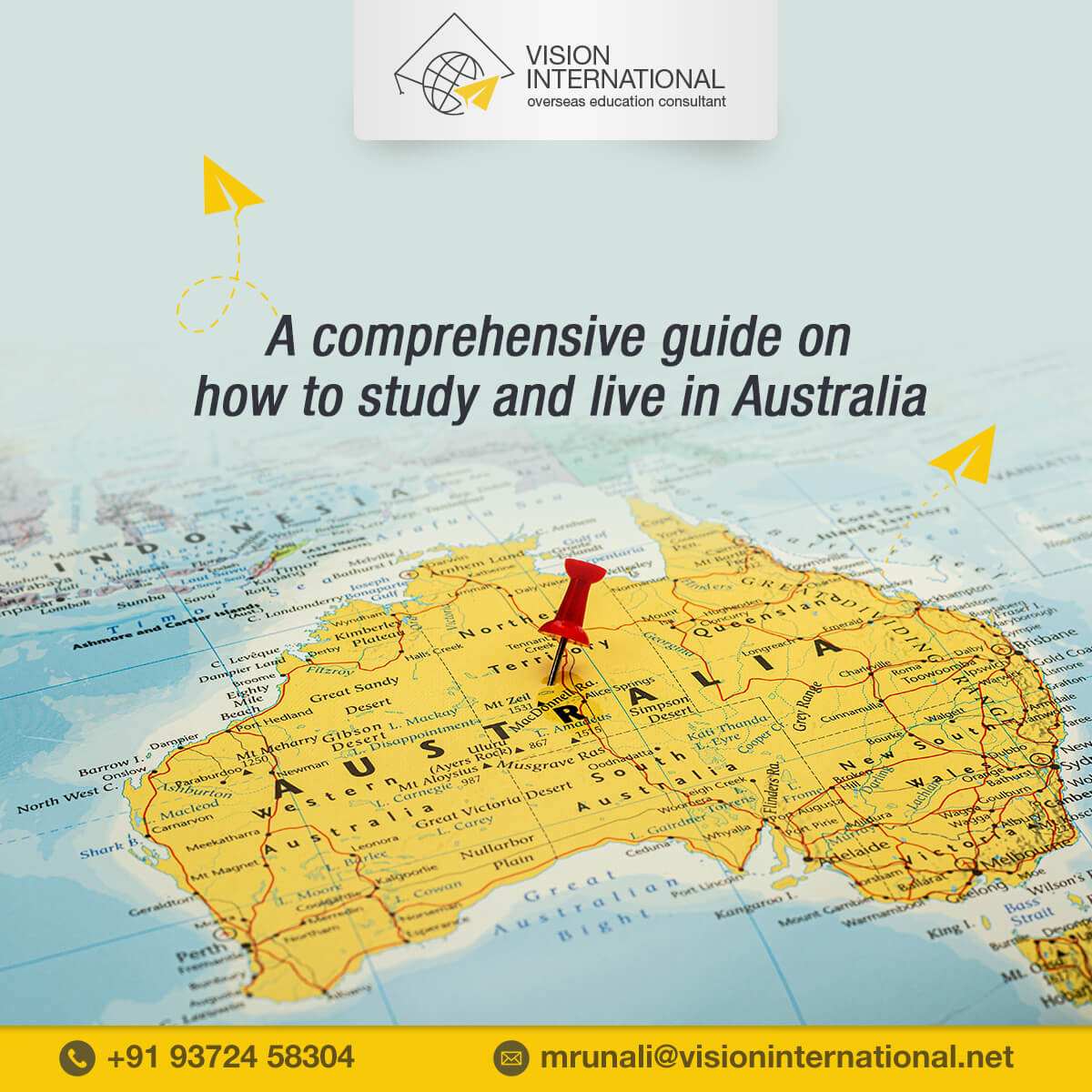 A comprehensive guide on how to study and live in Australia